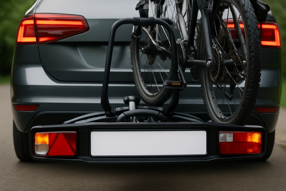 Bike Rack Light Boards: Why Your Number Plate Must Stay Visible